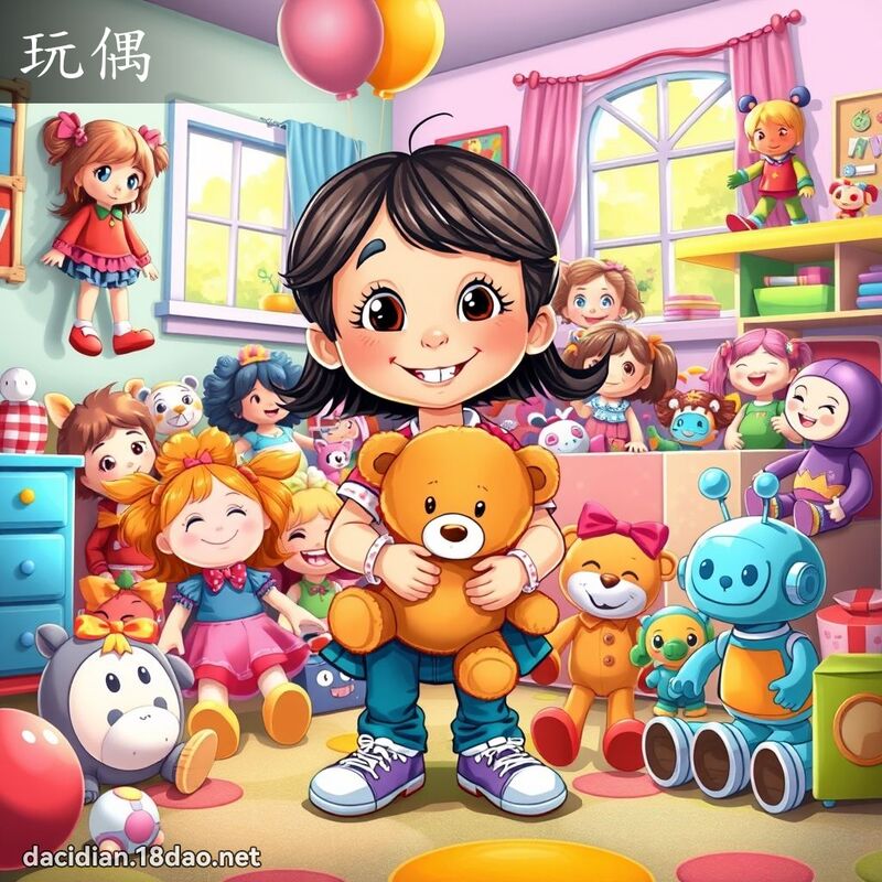 玩偶 - 国语大辞典配图