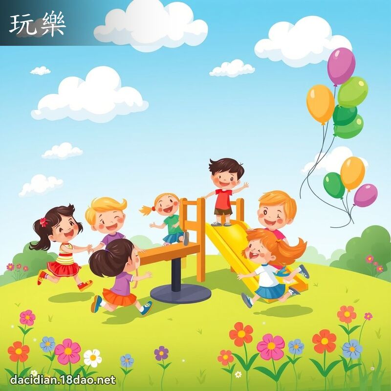 玩乐 - 国语大辞典配图