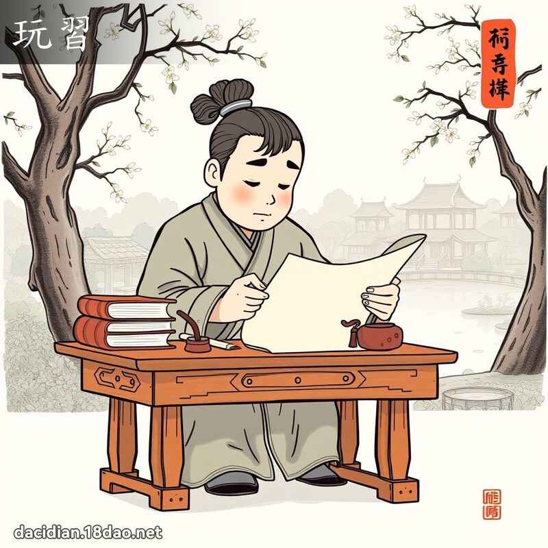 玩习 - 国语大辞典配图