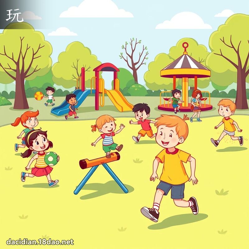 漢字: 玩 (多音字)