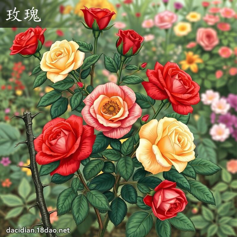 玫瑰 - 国语大辞典配图