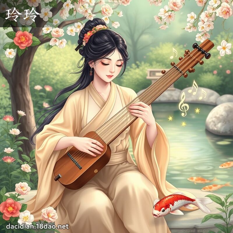玲玲 - 国语大辞典配图