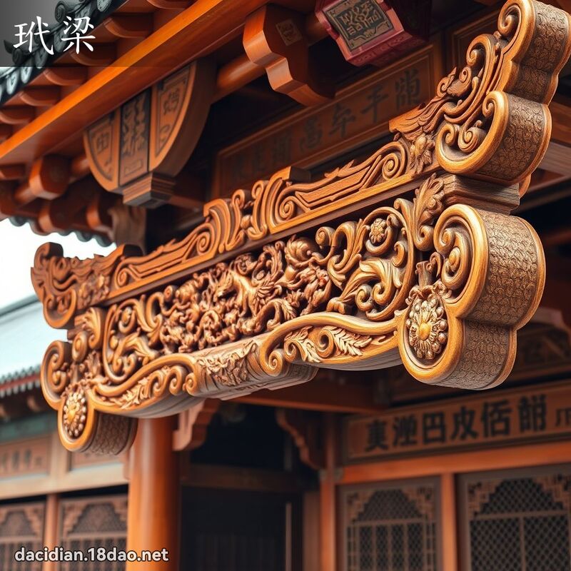 玳梁 - 國語大辭典配圖