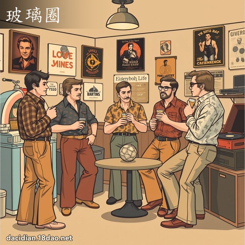 玻璃圈 - 國語大辭典配圖