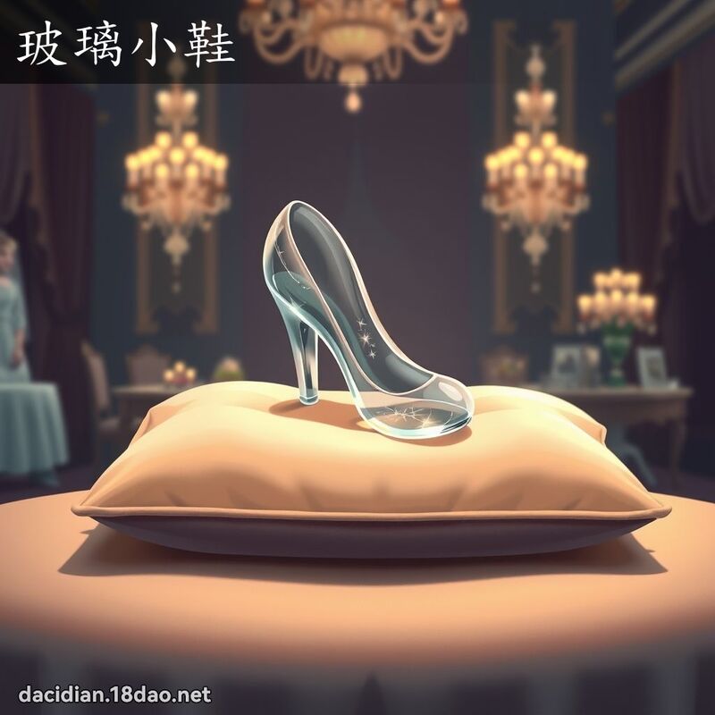 玻璃小鞋 - 国语大辞典配图