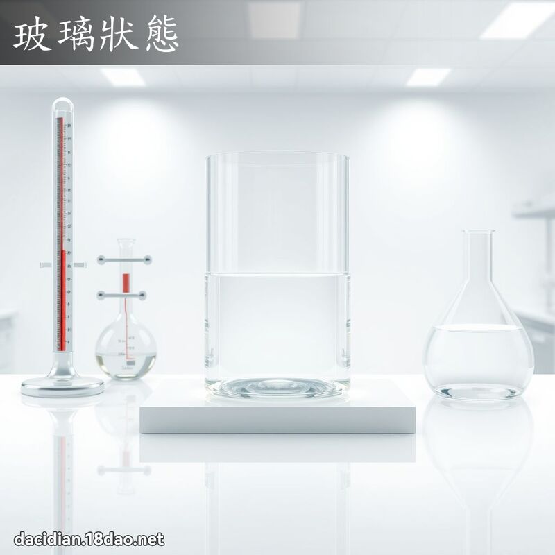 玻璃狀態 - 國語大辭典配圖