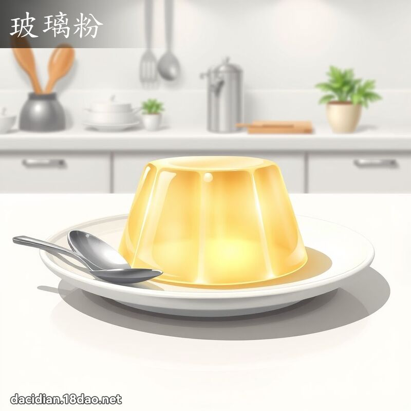 玻璃粉 - 国语大辞典配图
