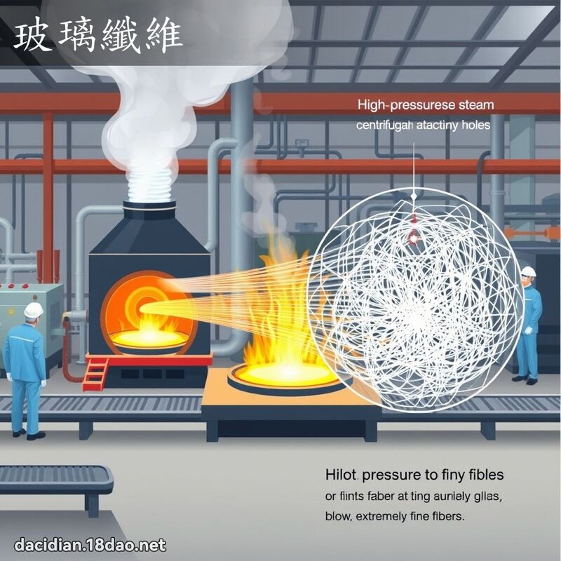 玻璃纖維 - 國語大辭典配圖