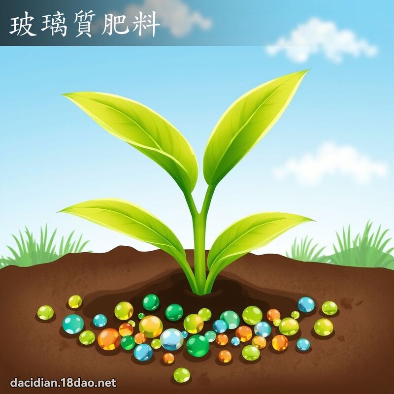 玻璃质肥料 - 国语大辞典配图