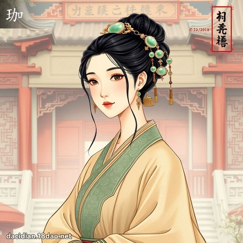 珈 - 国语大辞典配图