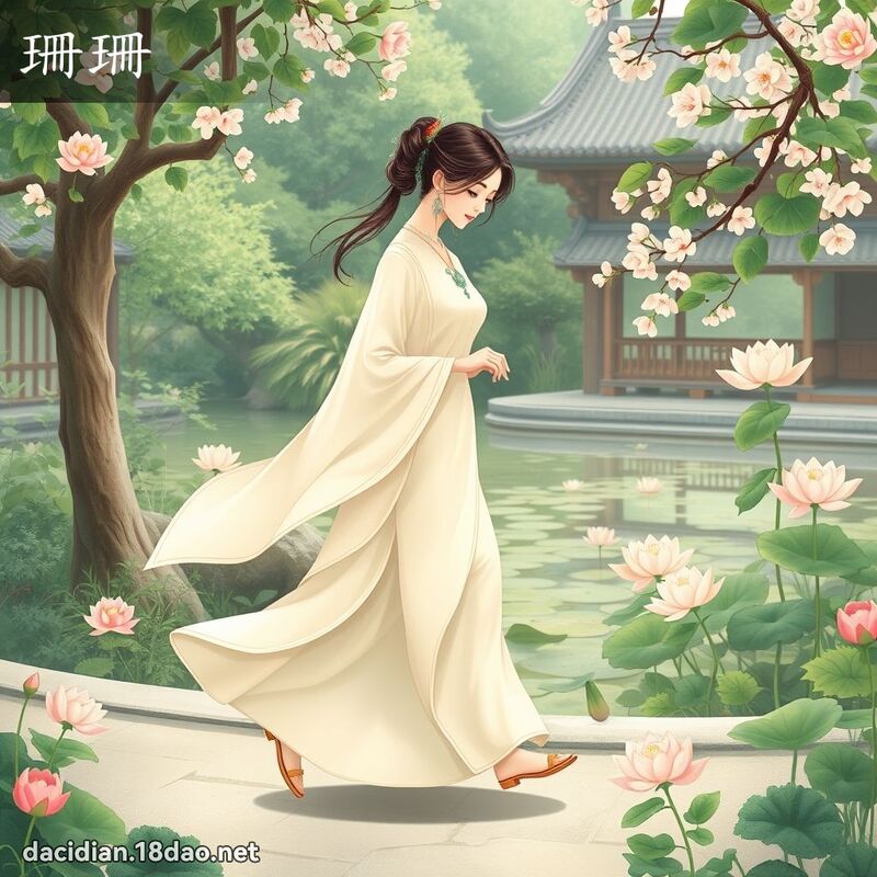 珊珊 - 國語大辭典配圖