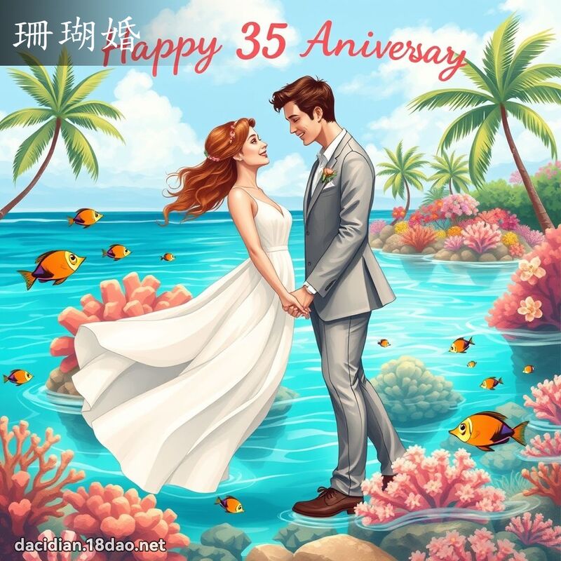 珊瑚婚 - 国语大辞典配图