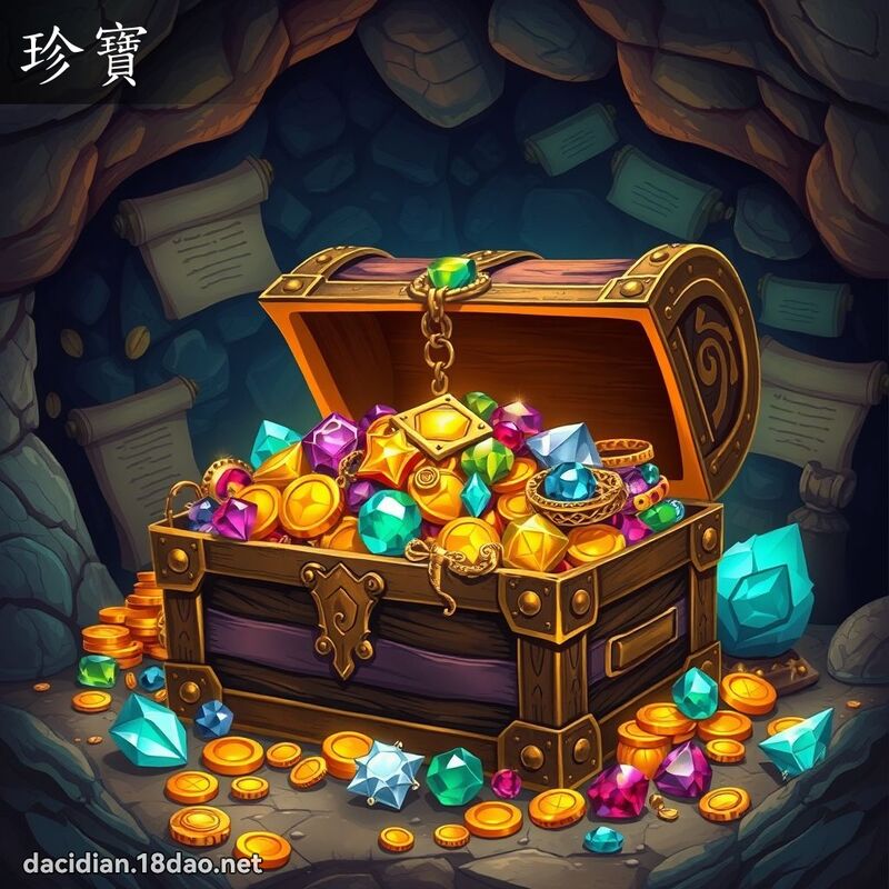 珍宝 - 国语大辞典配图