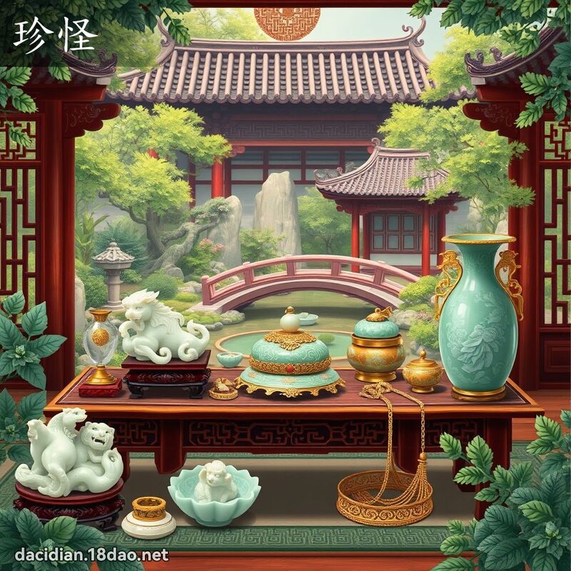 珍怪 - 國語大辭典配圖