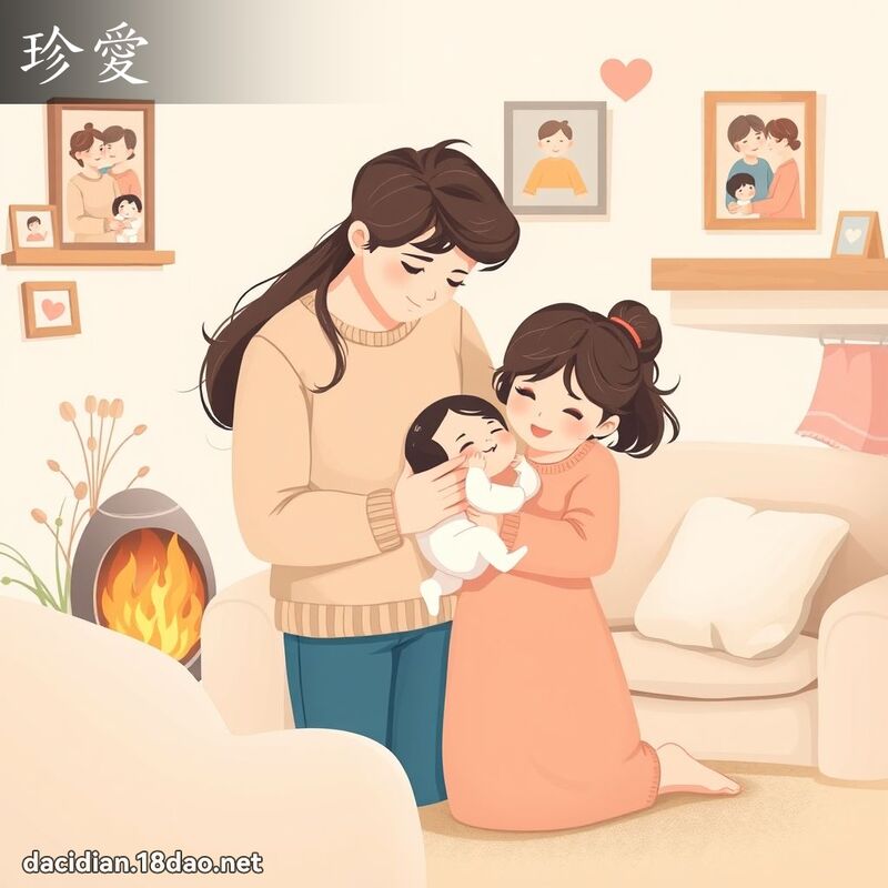 珍爱 - 国语大辞典配图