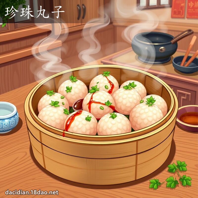 珍珠丸子 - 國語大辭典配圖