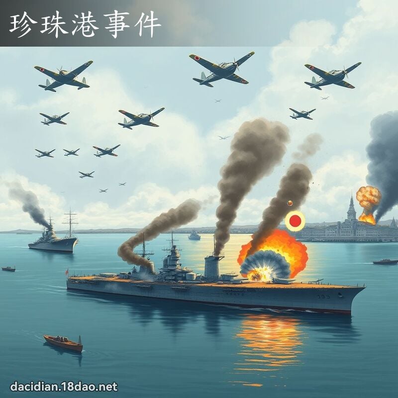 珍珠港事件 - 國語大辭典配圖
