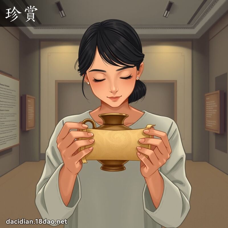 珍賞 - 國語大辭典配圖