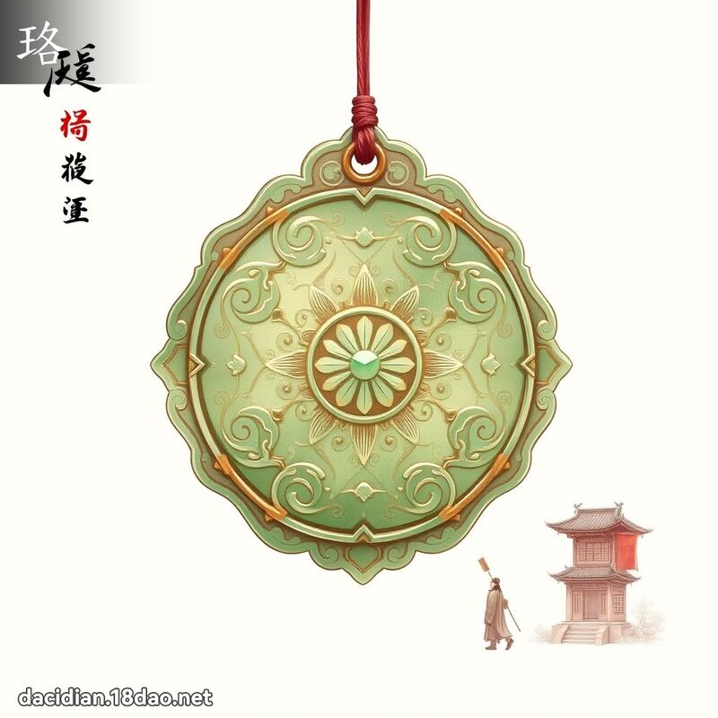 珞 - 国语大辞典配图