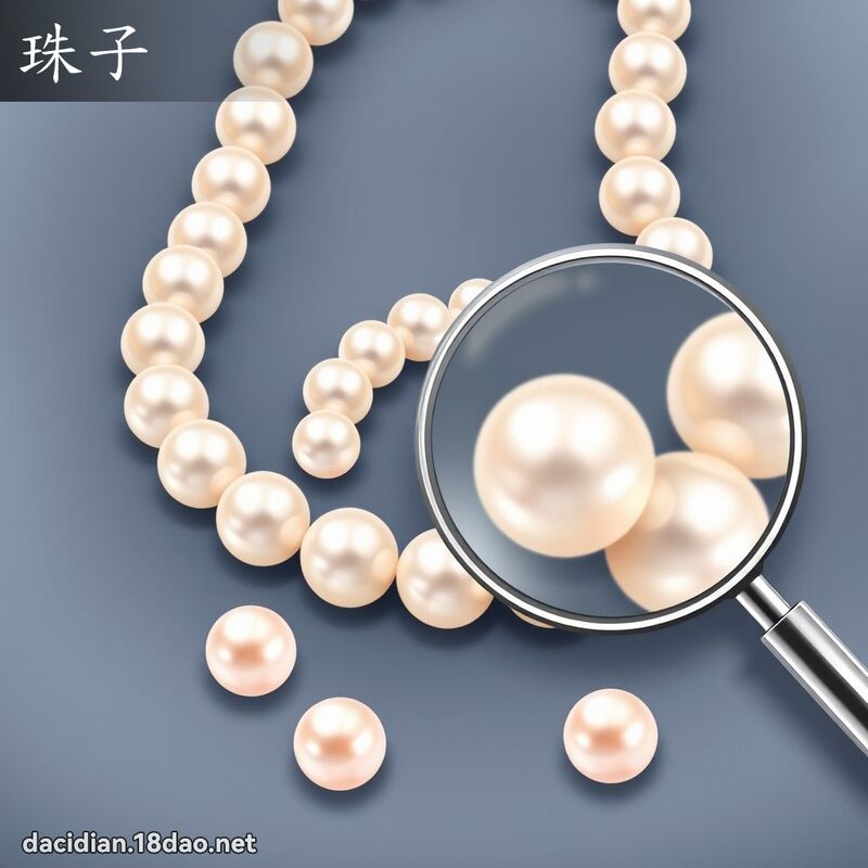 珠子 - 國語大辭典配圖