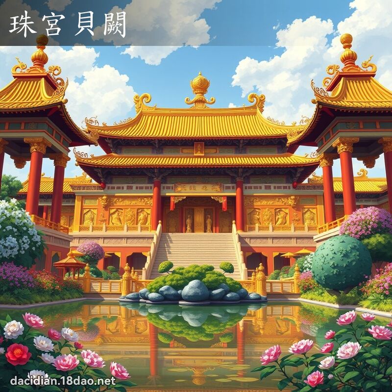 珠宮貝闕 - 國語大辭典配圖