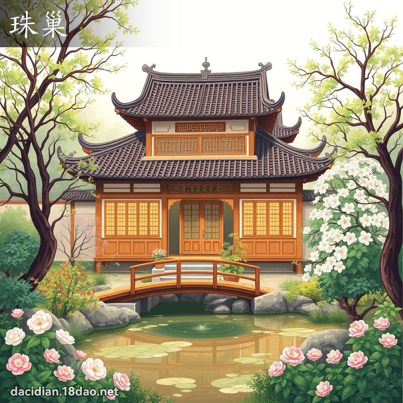 珠巢 - 國語大辭典配圖