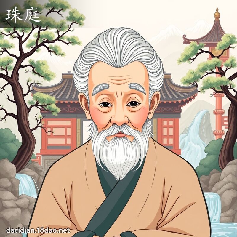 珠庭 - 國語大辭典配圖