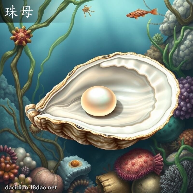 珠母 - 国语大辞典配图
