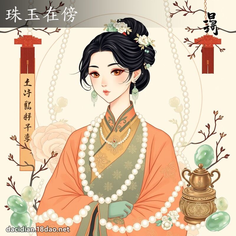 珠玉在傍 - 國語大辭典配圖