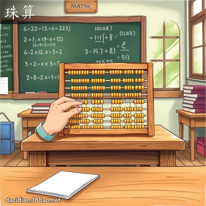 珠算 - 國語大辭典配圖