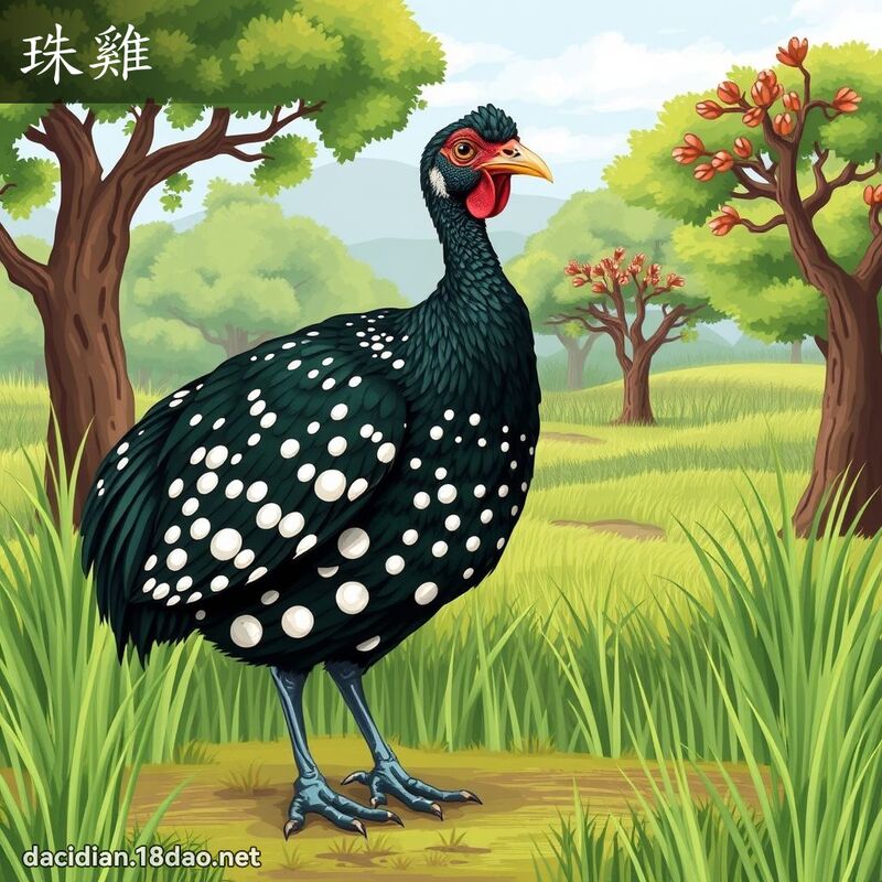 珠雞 - 國語大辭典配圖