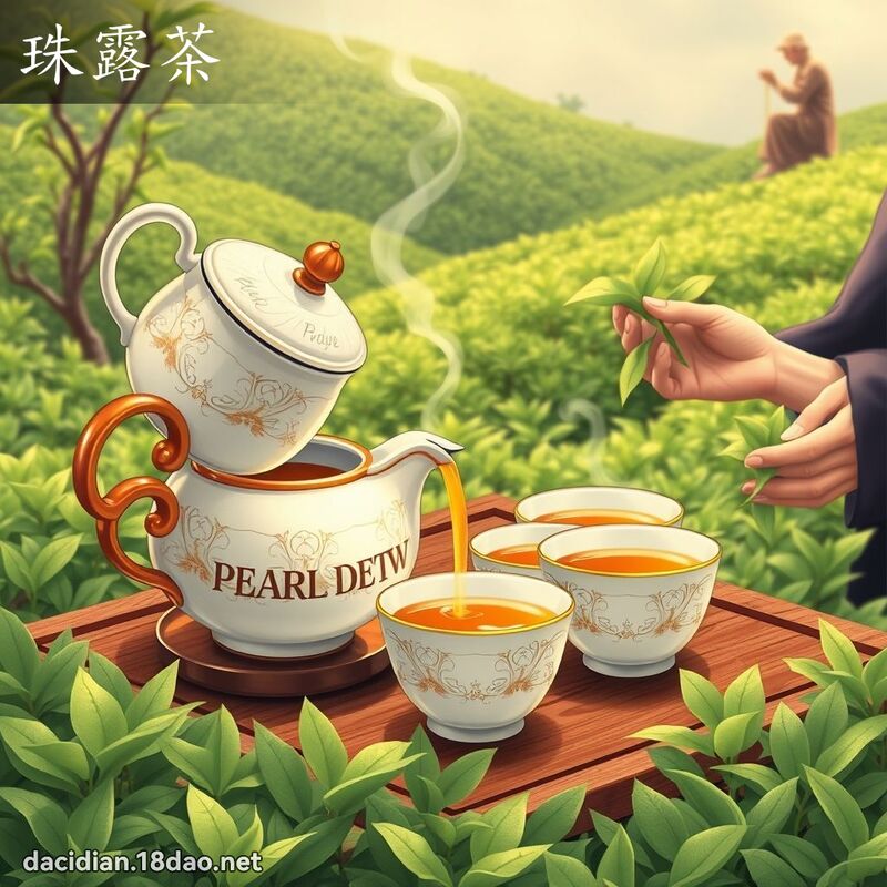珠露茶 - 國語大辭典配圖