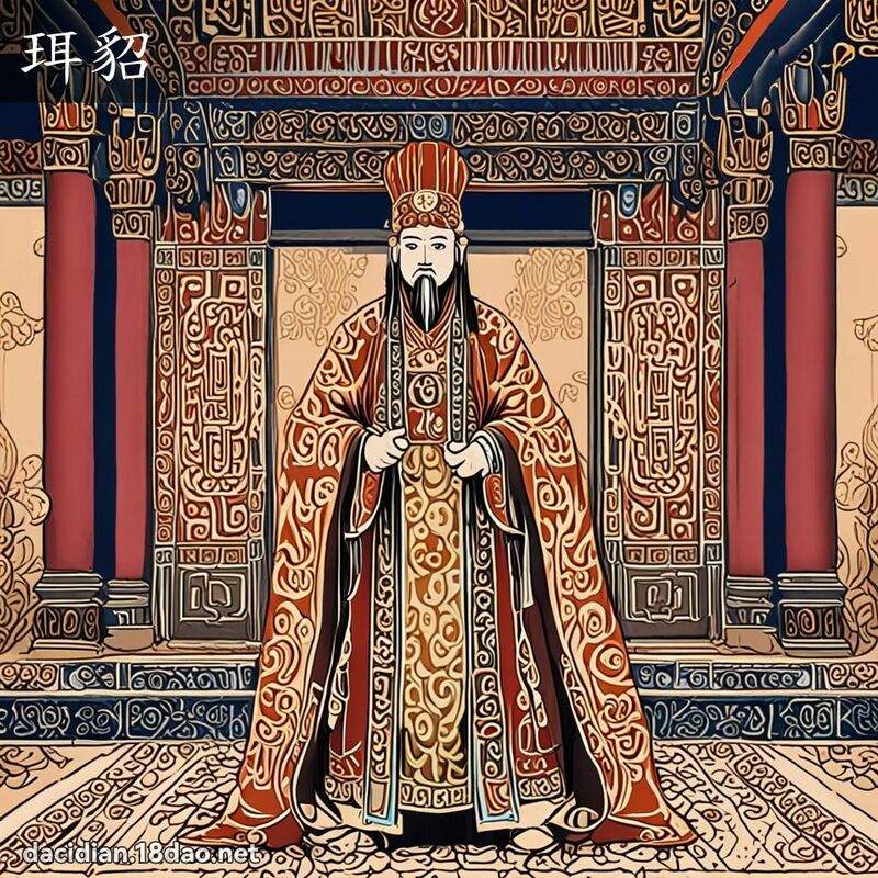 珥貂 - 國語大辭典配圖