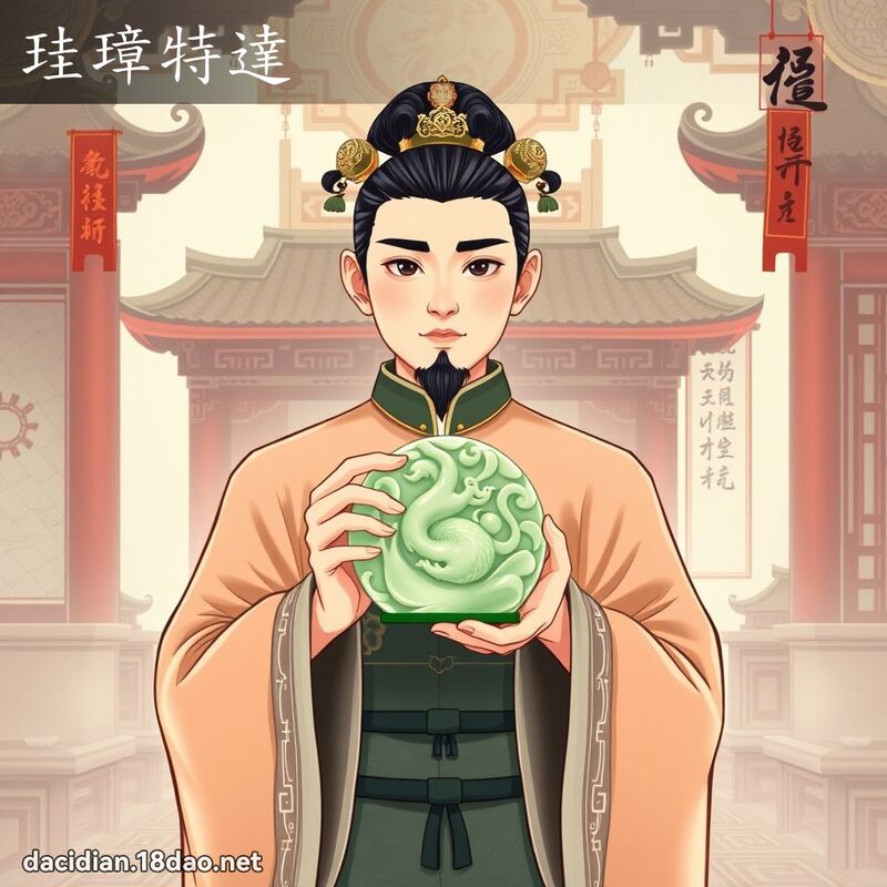 珪璋特达 - 国语大辞典配图