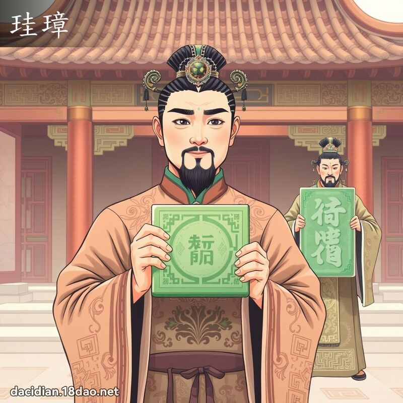 珪璋 - 國語大辭典配圖