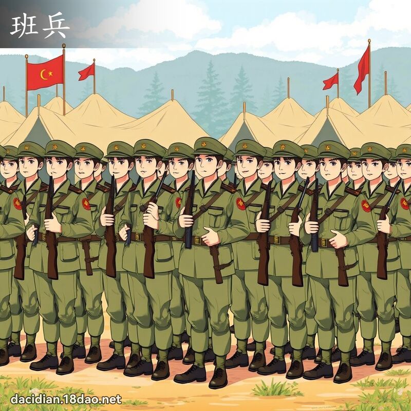 班兵 - 国语大辞典配图