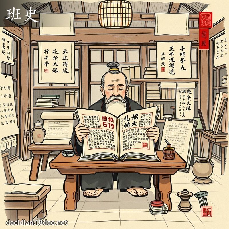 班史 - 國語大辭典配圖