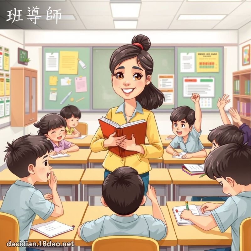班導師 - 國語大辭典配圖