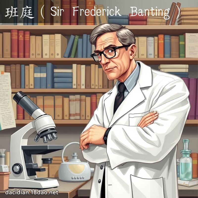 班庭（Sir Frederick Banting） - 國語大辭典配圖