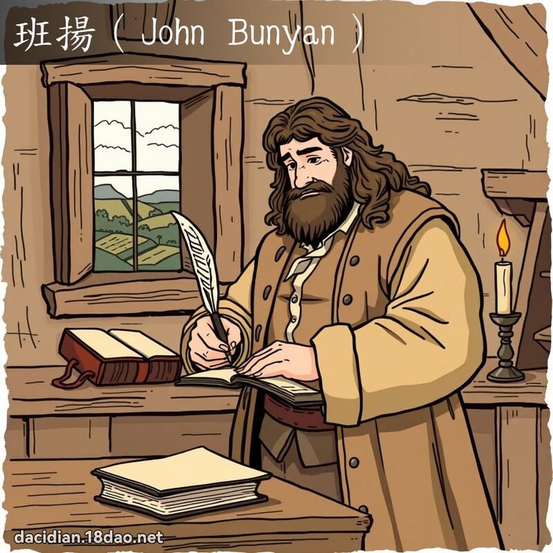 班揚（John Bunyan） - 國語大辭典配圖