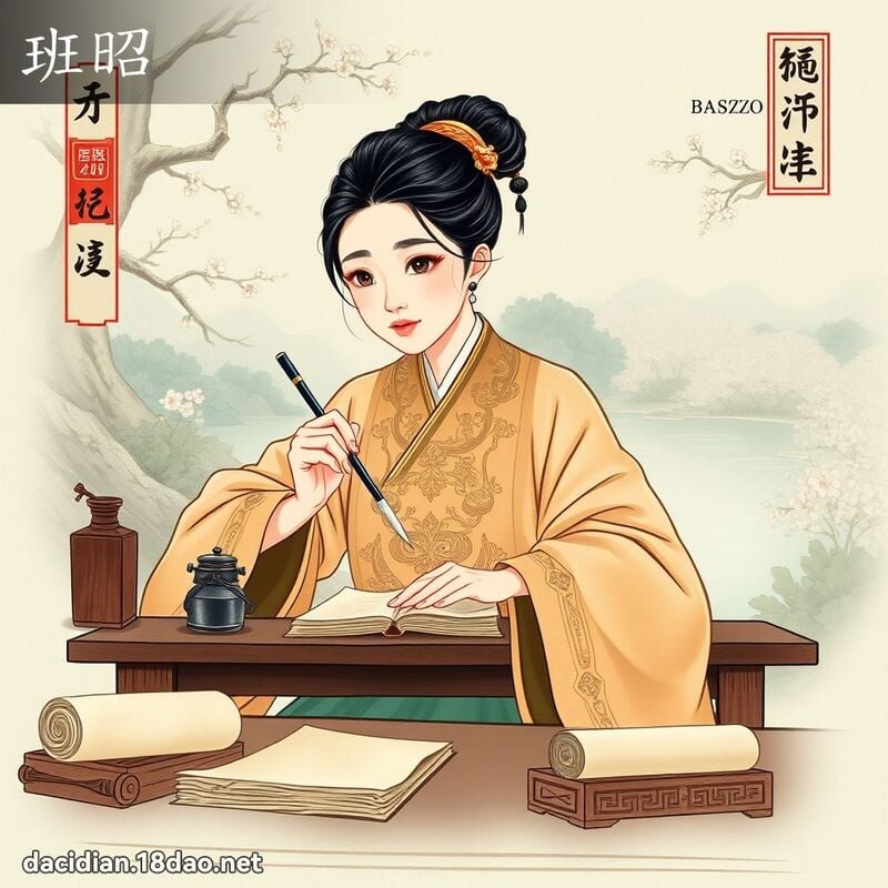 班昭 - 國語大辭典配圖