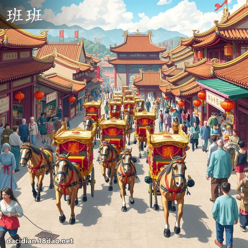 班班 - 國語大辭典配圖