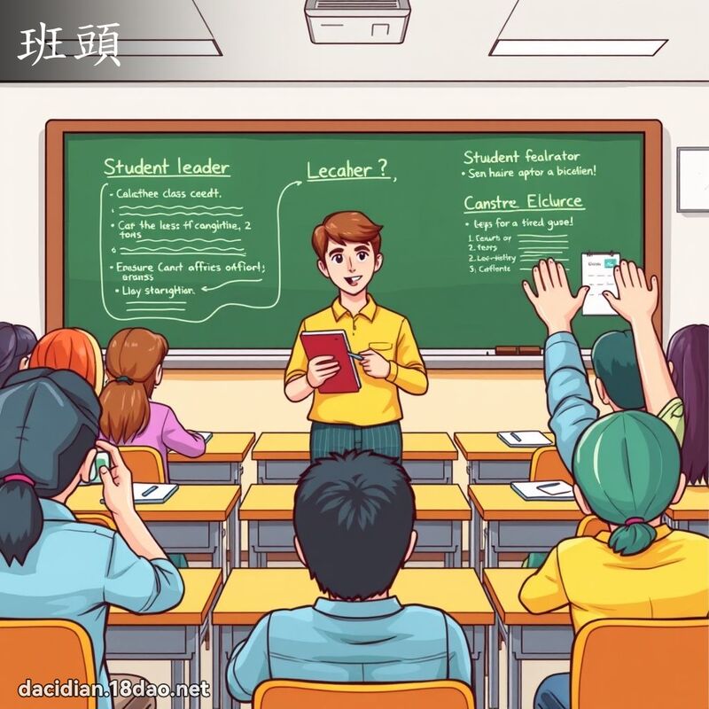 班头 - 国语大辞典配图