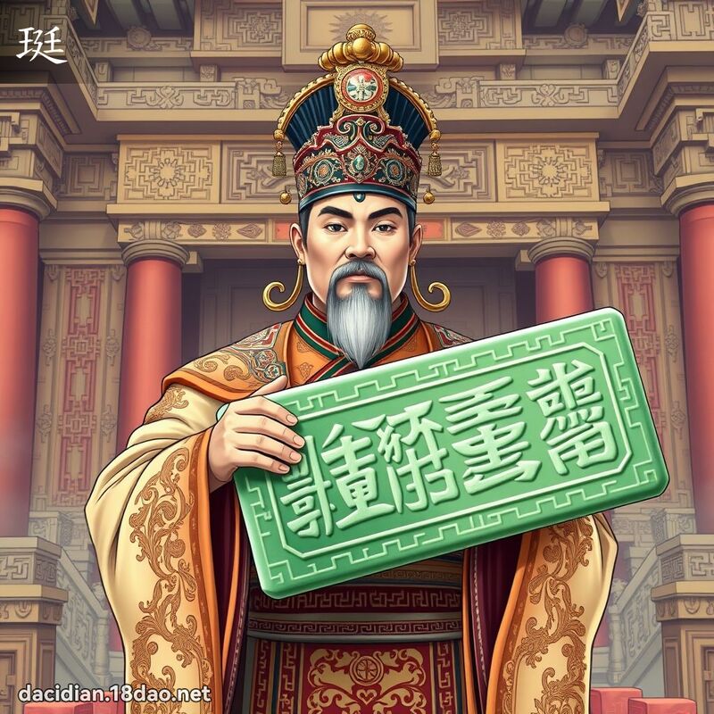 珽 - 国语大辞典配图