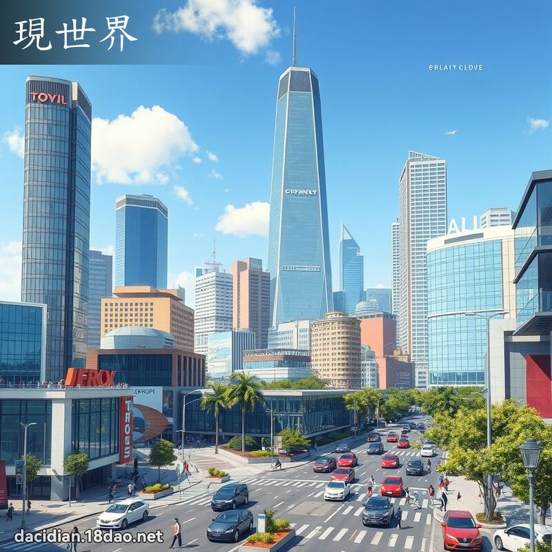现世界 - 国语大辞典配图