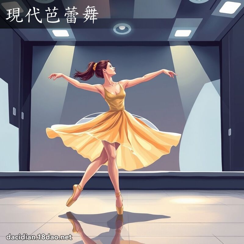 现代芭蕾舞 - 国语大辞典配图