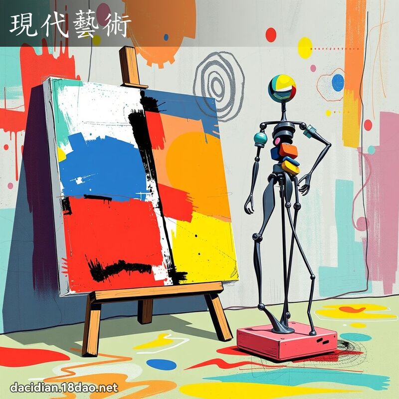 现代艺术 - 国语大辞典配图