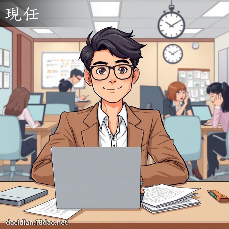 现任 - 国语大辞典配图