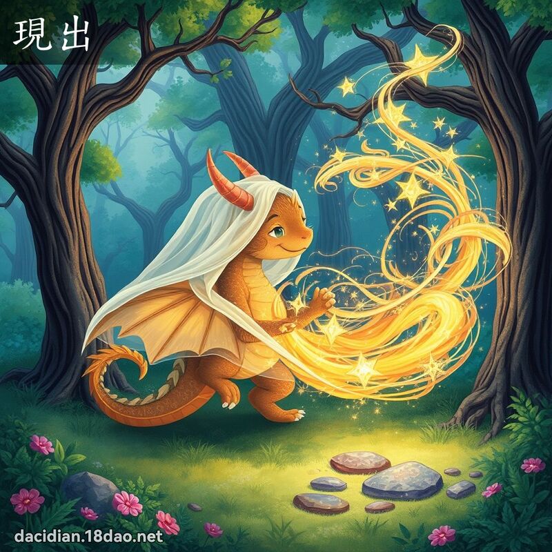 現出 - 國語大辭典配圖