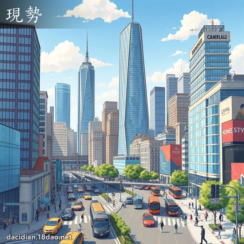 现势 - 国语大辞典配图